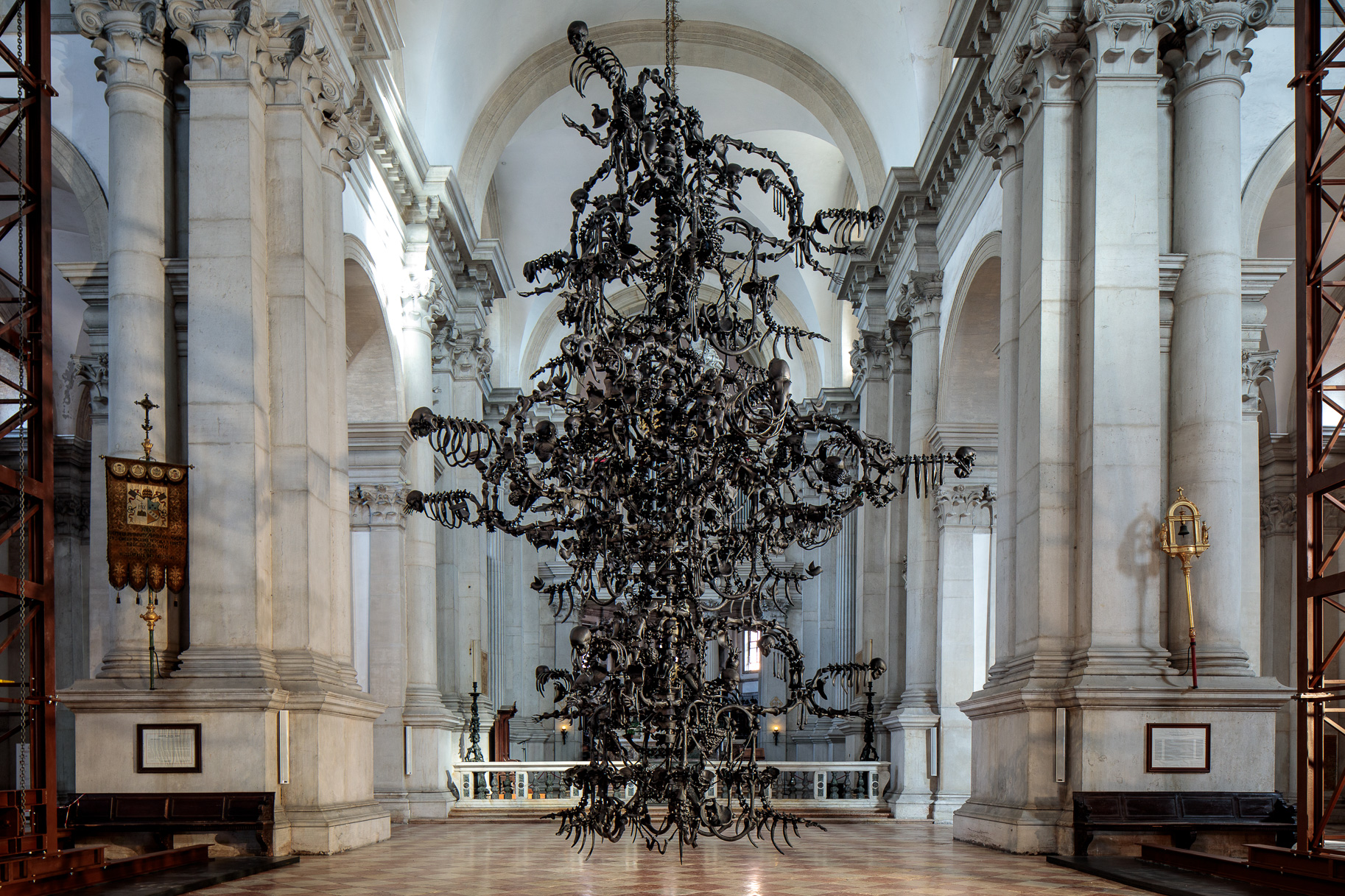 Ai Weiwei, "La Commedia Umana", Basilica di San Giorgio Maggiore, Venice 2022 - Berengo Studio