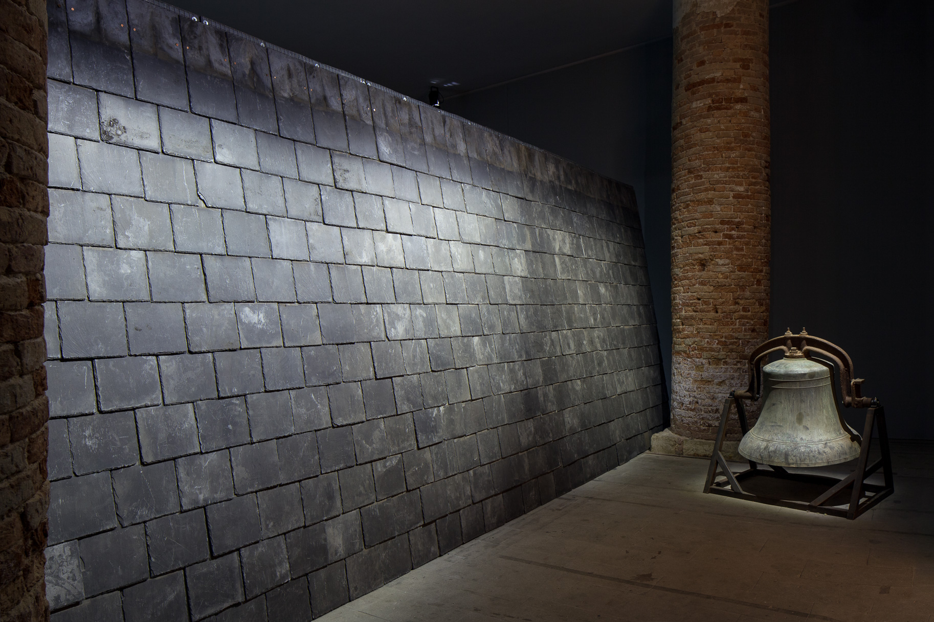 Theaster Gates, "Martyr Constrction" Venice Biennale, 2015, Corderie Arsenale - White Cube Gallery